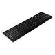 ACTIVE KEY Medizinische Tastatur AK-C8100F, Schweizer Layout, Schwarz (AK-C8100F-FU1-B/CH)