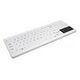 ACTIVE KEY Medizinische Tastatur AK-C7412, Schweizer Layout, Weiss (AK-C7412F-GUS-W/CH)