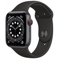 APPLE Watch Series 6 GPS + Cellular, 44mm Aluminiumgehäuse, Space Grau mit  Sportarmband, Schwarz (MG2E3FD/A) ab CHF 488.00 bei Toppreise.ch