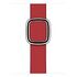 APPLE Modernes Lederarmband 40mm, Scharlachrot, Medium [Late 2020] (MY672ZM/A)