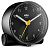 BRAUN Klassischer Analog-Wecker BC01B, Schwarz
