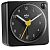 BRAUN Classic Analogue Travel Alarm Clock BC02XB, Black