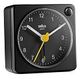 BRAUN Classic Analogue Travel Alarm Clock BC02XB, Black