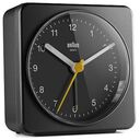 BRAUN Classic Analogue Alarm Clock BC03B, Black