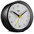 BRAUN Classic Wecker BC12BW, Schwarz / Weiss