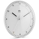 BRAUN Wall Clock BC17W-DCF, White