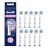 ORAL-B Sensitive Clean Replacement Brush Heads, White (10-Pack)