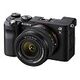 SONY Alpha 7C Kit, 28-60mm, Schwarz (ILCE-7CLB)