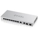 ZYXEL 12-Port Unmanaged Multi-Gigabit Switch mit 2x 2.5G-Ports & 2x 10G-SFP+-Ports (XGS1010-12 | 4122)