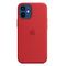 APPLE iPhone 12 mini Silicone Case with MagSafe, (PRODUCT)RED [Late 2020] (MHKW3ZM/A)