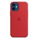 APPLE iPhone 12 mini Silicone Case with MagSafe, (PRODUCT)RED [Late 2020] (MHKW3ZM/A)