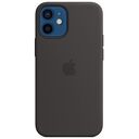 APPLE iPhone 12 mini Silicone Case with MagSafe, Black [Late 2020] (MHKX3ZM/A)