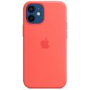 APPLE iPhone 12 mini Silicone Case with MagSafe, Pink Citrus [Late 2020] (MHKP3ZM/A)