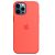 APPLE iPhone 12 Pro Max Silicone Case with MagSafe, Pink Citrus [Late 2020] (MHL93ZM/A)