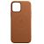APPLE iPhone 12 mini Leather Case with MagSafe, Saddle Brown (MHK93ZM/A)