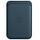 APPLE iPhone Leather Wallet with MagSafe, Baltic Blue [Late 2020] (MHLQ3ZM/A)