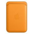 APPLE iPhone Leather Wallet with MagSafe, California Poppy [Late 2020] (MHLP3ZM/A)