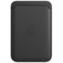 APPLE iPhone Leder Wallet mit MagSafe, Schwarz [Late 2020] (MHLT3ZM/A)