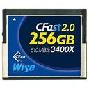 WISE CFast 2.0 3400x, 256GB (CFA-2560)