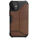 UAG Metropolis Series Case, iPhone 12 mini, LTHR ARMR Brown (112346118380)