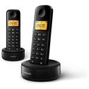 PHILIPS D1602B, Black