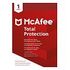 MCAFEE Total Protection, 1 Device, 1 Year, ESD, Windows / Mac / Android / iOS, Multilingual (MTP00GNR1RDD)