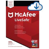 MCAFEE LiveSafe, Unlimited Devices, 1 Year, ESD, Windows / Mac / Android / iOS, Multilingual (MLS00GNRURDD)