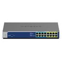 NETGEAR 10-Port Gigabit POE+ Smart Unmanaged Switch (GS516UP)