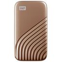 WESTERN DIGITAL My Passport SSD (2020), USB-C 3.2, 2.0TB, Rose Gold (WDBAGF0020BGD-WESN)