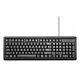 HP 100 Keyboard, Swiss layout, Black (2UN30AA#UUZ)
