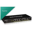 NETGEAR 8-port unmanaged PoE+ switch FlexPoE (GS308EPP)