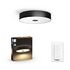 PHILIPS Hue White Ambiance - Fair Deckenleuchte, Schwarz (40340/30/P6)