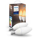 PHILIPS Hue White Ambiance - Double Pack, 2x E14 / 5.2W (72635500)
