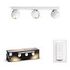 PHILIPS Hue White Ambiance - Buckram Ceiling Light 3-Spot, White (5047331P6)