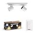 PHILIPS Hue White Ambiance - Runner Ceiling Light 2-Spot, White (5309231P6)