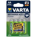 VARTA Recharge Accu Power, 2100 mAh, 4er Pack (AA)