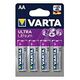 VARTA Ultra Lithium, 4-Pack (AA)