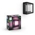 PHILIPS Hue White & Color Ambiance - Econic Outdoor Wall Light, Black (17438/30/P7)