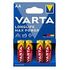 VARTA Longlife Max Power AA, 4-Pack (4706101404)