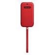 APPLE iPhone 12 Pro Max Leather Sleeve with MagSafe, (PRODUCT)RED (MHYJ3ZM/A)
