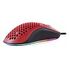 AROZZI Favo Ultra Light Gaming Mouse, Schwarz / Rot