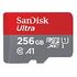 SANDISK Ultra microSDXC UHS-I, Class 10, 256GB (SDSQUA4-256G)