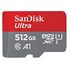 SANDISK Ultra microSDXC UHS-I, Class 10, 512GB (SDSQUA4-512G)