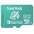 SANDISK microSDXC für Nintendo Switch, Animal Crossing Edition, 512GB, Grün (SDSQXAO-512G-GNCZN)