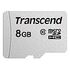 TRANSCEND 300S R20 microSDHC Card, Class 10, 8.0GB (TS8GUSD300S)