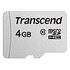 TRANSCEND 300S R20 microSDHC Card, Class 10, 4.0GB (TS4GUSD300S)