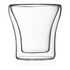 BODUM Assam Double-Wall Glass Set, 0.1l (2 pcs.)