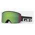 GIRO Axis, Black Wordmark (Vivid Emerald, Vivid Infrared)