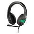 KONIX Mythics Nemesis Gaming Headset, Black / Green, Xbox One / Xbox Series X