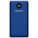 ADATA P20000QCD Power Bank, 20000mAh, Blue (AP20000QCD-DGT-CDB)